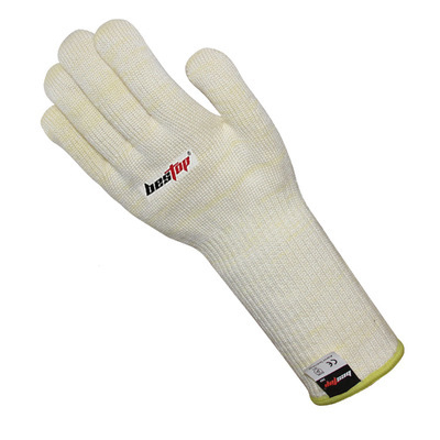 Bestop B3035 aramid kesztyűk – vágásálló és magas hőállóságú, 300°C szigetelés, öntéshez, olvasztáshoz és üvegfeldolgozáshoz