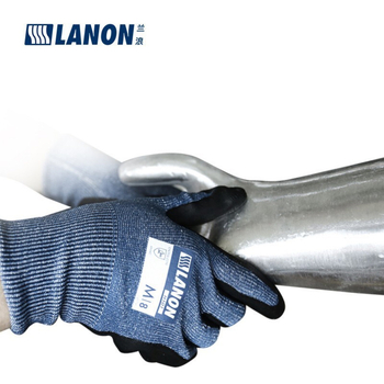 Lanlang H101 Nitrilne rukavice otporne na rezanje — Model: H101, Materijal: nitril, Duljina: L, Funkcija: Zaštita od rezanja