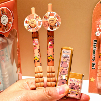 Mehanički set olovke 240-1 capi; plastično kućište; bez potrebe za oštrenjem; pakiranje: kartica + kutija