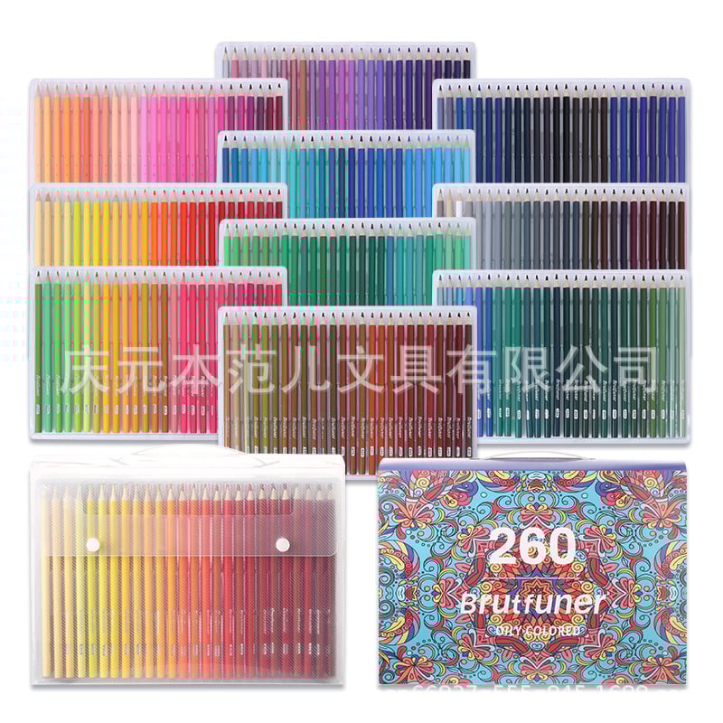 Set deformirajućih mekih drvenih olovaka – rainbow stil, model 608260, bez oštrenja