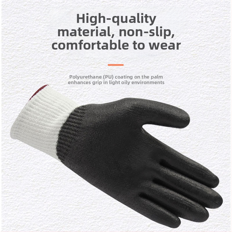 HyFlex 11735 Γάντια Αντικοπτικά, Παλάμη Επίστρωση PU, Seamless Intercept™ Τεχνικό Νήμα
