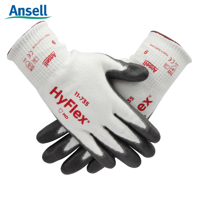 HyFlex 11735 Γάντια Αντικοπτικά, Παλάμη Επίστρωση PU, Seamless Intercept™ Τεχνικό Νήμα