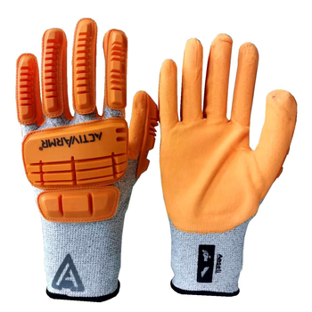 TPR rukavice za rad s zaštitom od posjekotina i udaraca | izdržljive, 250 g | za održavanje travnjaka, popravak brodova i naftnih polja