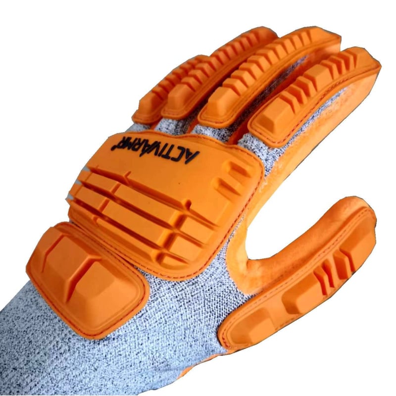 TPR rukavice za rad s zaštitom od posjekotina i udaraca | izdržljive, 250 g | za održavanje travnjaka, popravak brodova i naftnih polja