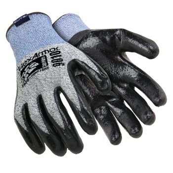 Αντικοπικά και ανθεκτικά στη φθορά γάντια, μοντέλο 9010, επίστρωση Bladex5+nitril, επένδυση από ίνες υψηλής αντοχής, κατάλληλα για κατεργασία μετάλλων, μηχανουργία, κατασκευές και ξυλεία