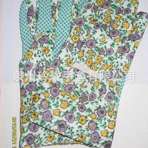 Záhradné rukavice z nylonu s pletenou podšívkou, proti rezu, protišmykové, udržujú teplo