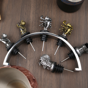 Dozator za vino – Halloween pauk zombija lubanja, cinkova legura, jesen 2020, XS011