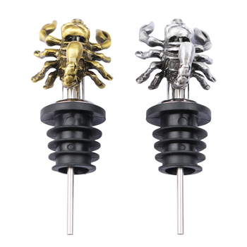 Dozator za vino – Halloween pauk zombija lubanja, cinkova legura, jesen 2020, XS011