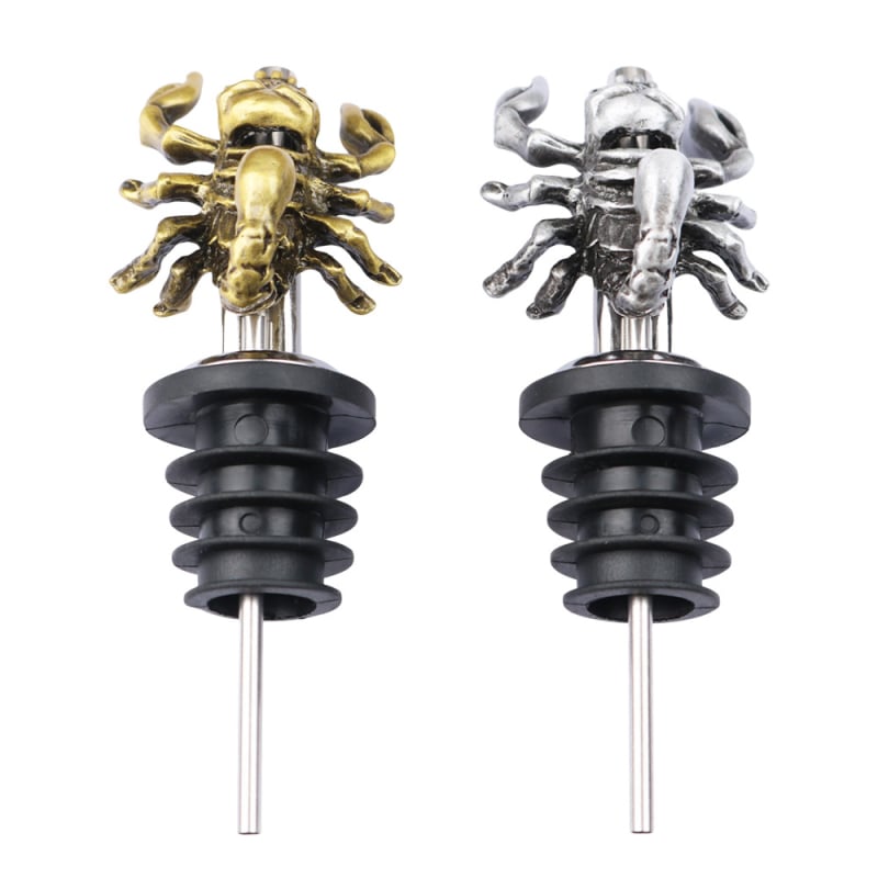 Dozator za vino – Halloween pauk zombija lubanja, cinkova legura, jesen 2020, XS011