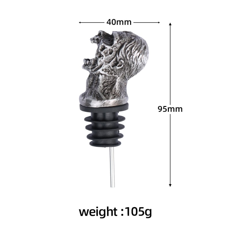 Dozator za vino – Halloween pauk zombija lubanja, cinkova legura, jesen 2020, XS011