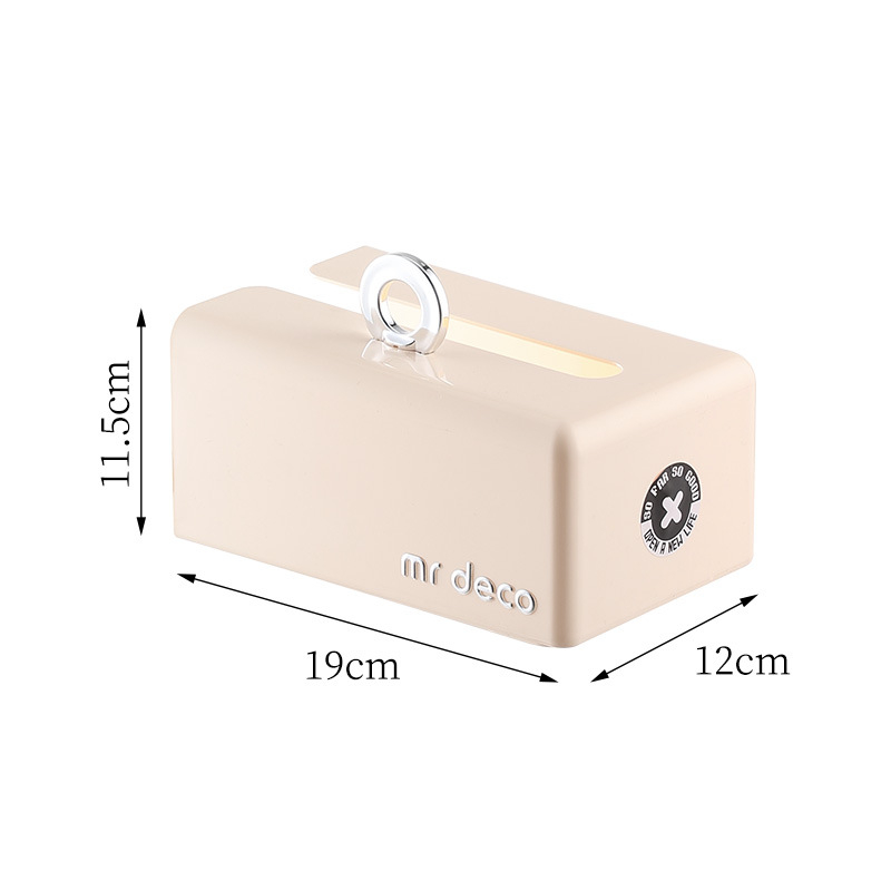 Cutie de depozitare pentru cosmetică cu capac, plastic PP+ABS+PET, model 9239, acoperită și cu posibilitatea de a fi stivuită cu grilă, stil lux ușor