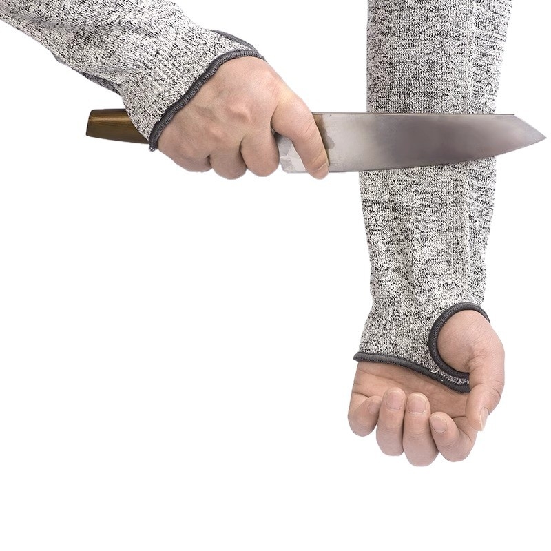 HPPE razine 5 rukavice otporne na rez za vrtlarstvo i kampiranje s rukavima za nadlakticu te jastučićima za lakat i zglob