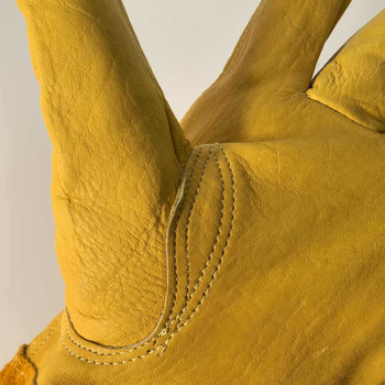 Kožne rukavice za vrt od kravlje kože – otporne na ubod, otporne na posjekotine, otporne na habanje i prozračne za vrtlarenje