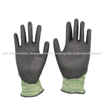 Pracovné rukavice s HPPE potiahnutou dlaňou, silikónová vložka, proti porezu, odolné voči opotrebeniu, tepelná ochrana proti vysokým a nízkym teplotám, proti prepichnutiu