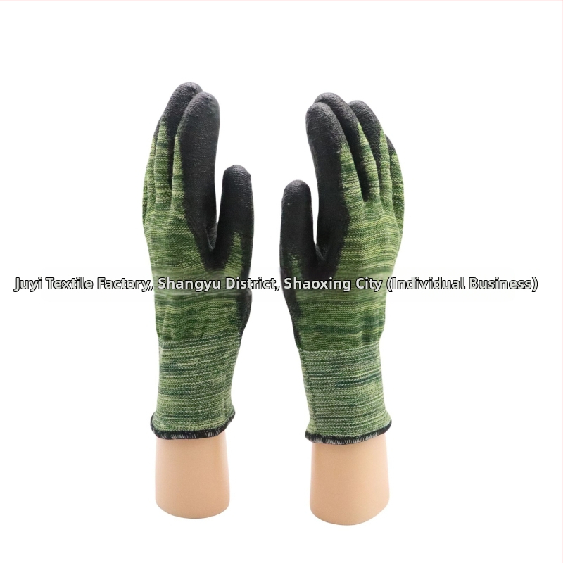 Pracovné rukavice s HPPE potiahnutou dlaňou, silikónová vložka, proti porezu, odolné voči opotrebeniu, tepelná ochrana proti vysokým a nízkym teplotám, proti prepichnutiu