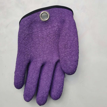 Γάντια αλιείας Wen Tao, υλικό HPPE-λατέξ, επένδυση από πολυαιθυλένιο υψηλής αντοχής, αντίσταση στην κοπή και διάτρηση, αντιολισθητική λαβή