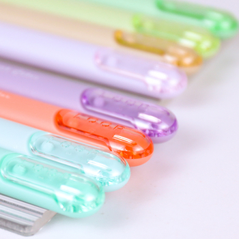 7390 set kemijskih pisalj s nagibnim vrhom, plastično kućište, pakiranje u setu, nema dvostruke završetke