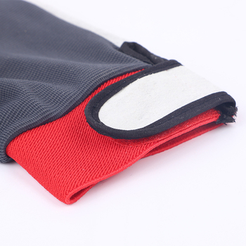 Vrtne rukavice s dvostrukom dlanom od svinjske kože i elastičnim stražnjim dijelom – otporne na rezanje, višekratna uporaba