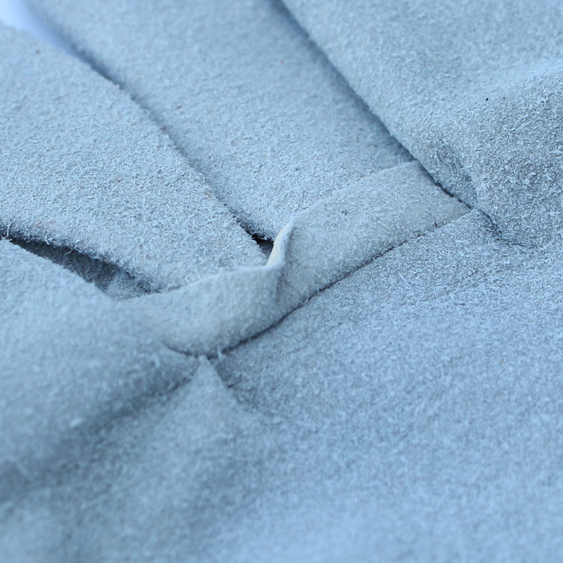 Δερμάτινα γάντια συγκόλλησης με μακρύ μανσέτο, θερμομονωτικά για υψηλές θερμοκρασίες, ανθεκτικά στη φθορά, κατά του εγκαύματος και κατά της βρωμιάς