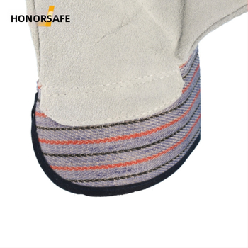 Good Staff DH905 Závarovacie rukavice z hovädzej kože, hrubé a odolné voči opotrebeniu, pre elektrické zváranie, dĺžka 26 cm, opakovane použiteľné