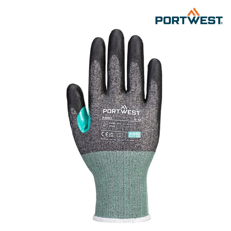 Portwest A660 CT200 VHR18 PU premazane rukavice otporne na rezanje