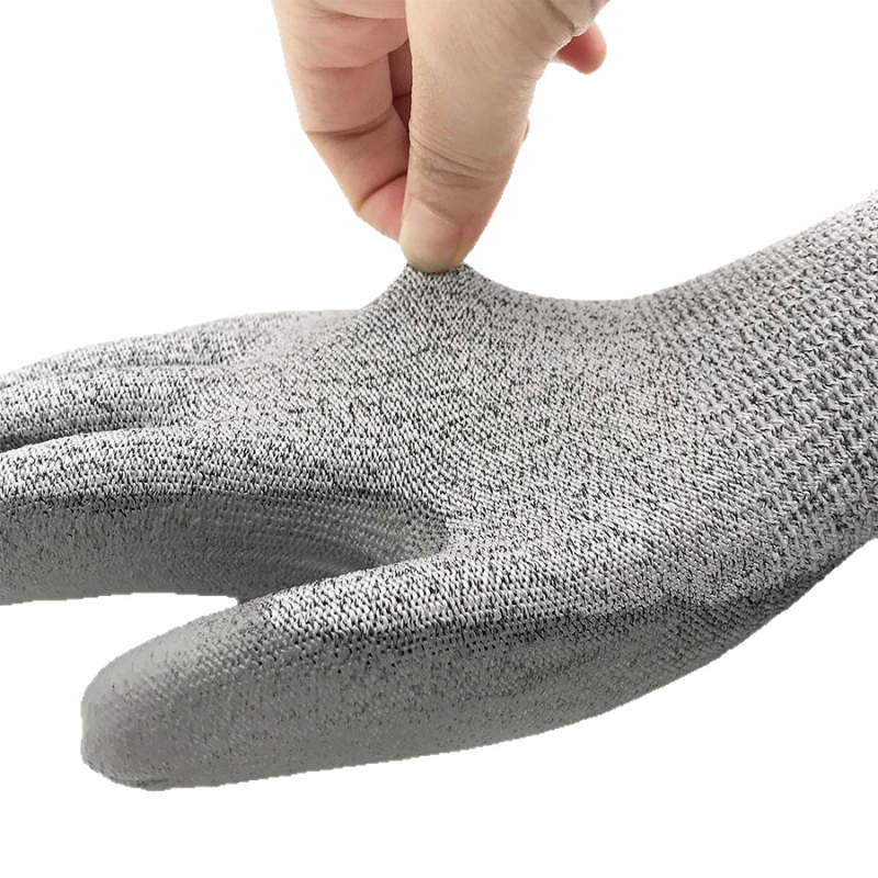 Mănuși anti-tăiere nivel 5 | Material HPPE+PU | Brand Xingyu | pentru grădinărit zilnic și manipularea sticlei