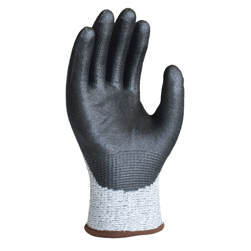 Mănuși rezistente la tăieturi, cu acoperire nitril pe palmă, nivelul 5, reutilizabile, pentru asamblarea auto, manipularea sticlei sparte și cabluri