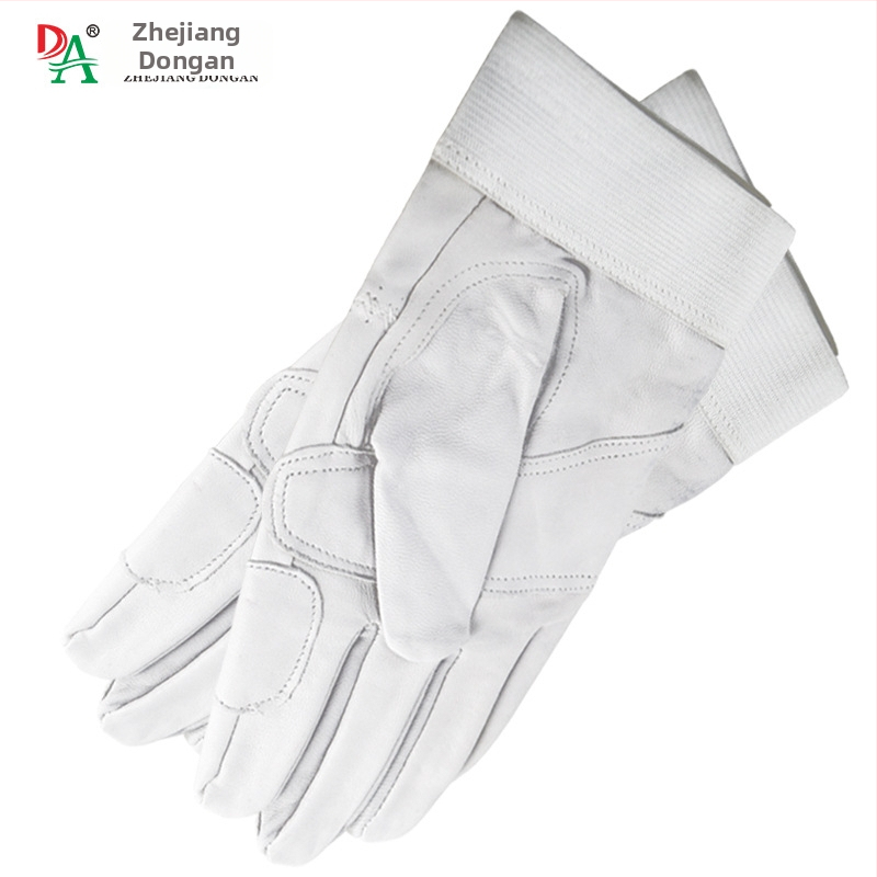 Rukavice z ovčej kože pre hasičské záchranné operácie, prácu vonku a horolezectvo, odolné voči opotrebeniu, protišmyčné, odolné voči rezu