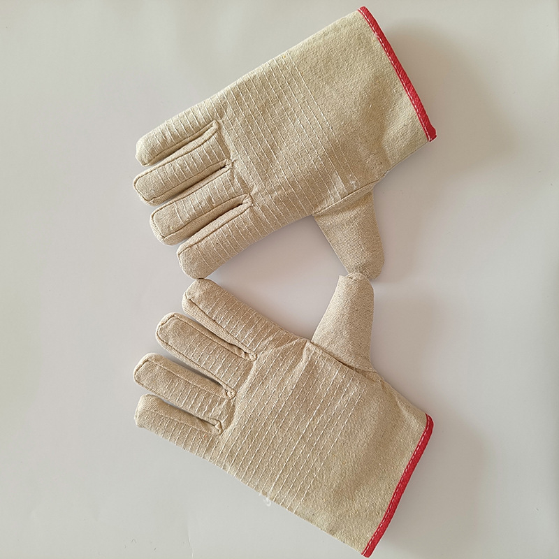 Mănuși de protecție pentru muncă, pânză cu 24 de fire, protecție la sudură pe șine, rezistente la uzură, îngroșate
