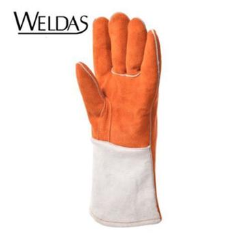 Γάντια συγκόλλησης Witex 10-0328 — μόνωση υψηλής θερμοκρασίας, παχύτερα, ανθεκτικά στη φθορά (Υλικό: δέρμα βοοειδών)