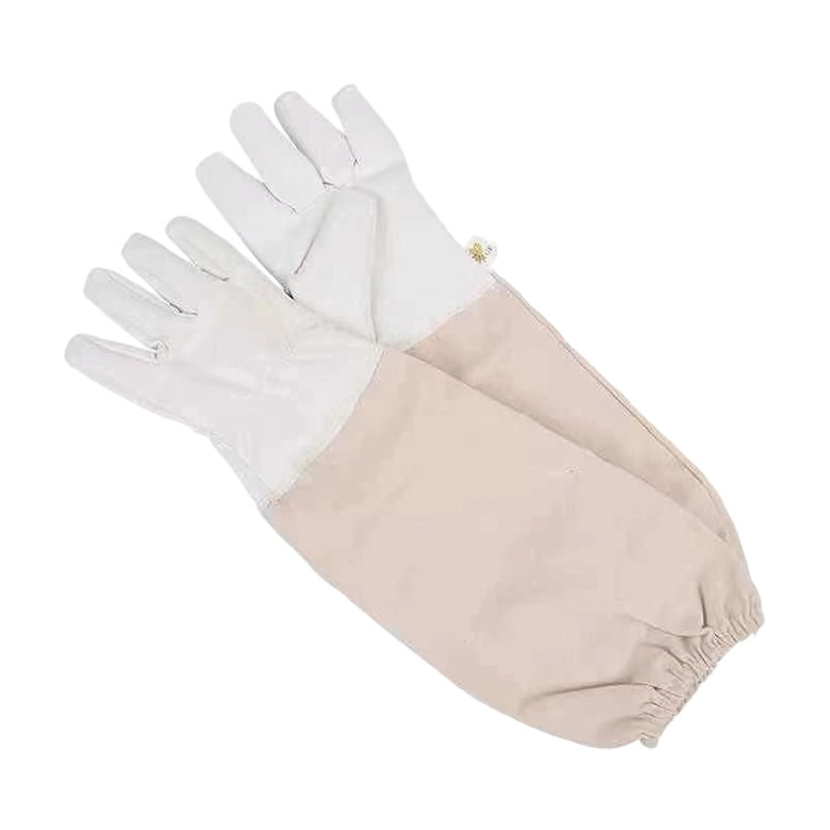 Mănuși de apicultură din piele – anti-înțepări ale albinelor, respirabile, rezistente la abraziuni, durabile