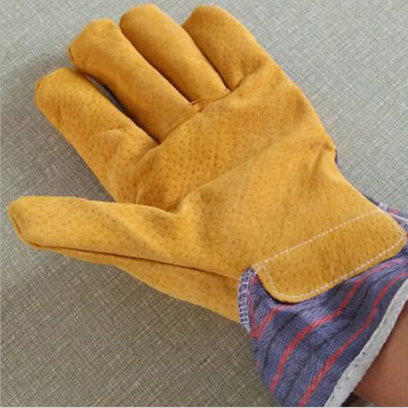 Γάντια συγκόλλησης από γνήσιο δέρμα, μάρκα Chitong, για εργασία