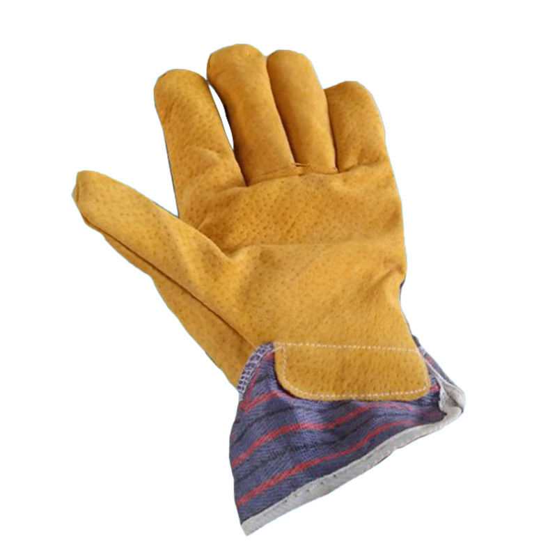 Γάντια συγκόλλησης από γνήσιο δέρμα, μάρκα Chitong, για εργασία