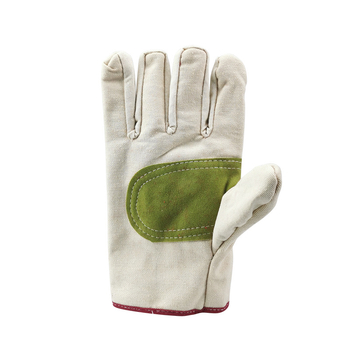 Vászon munkakesztyű hegesztéshez – magas hőállóság, 27 cm hosszú, Sevesta Shield márka, alkalmas elektromos hegesztésre és vágásra, gépkarbantartáshoz