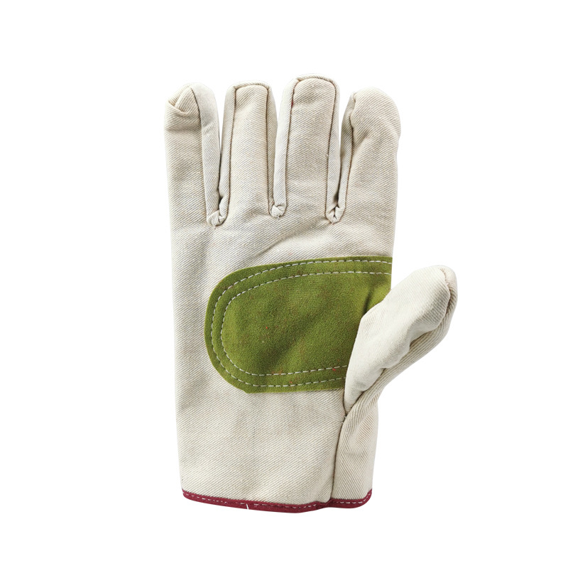 Vászon munkakesztyű hegesztéshez – magas hőállóság, 27 cm hosszú, Sevesta Shield márka, alkalmas elektromos hegesztésre és vágásra, gépkarbantartáshoz