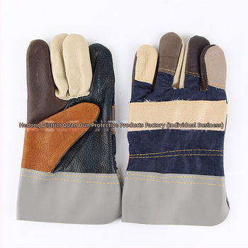 Rukavice na zváranie z umelej kože — určené na zváranie; funkcia: zváračské rukavice