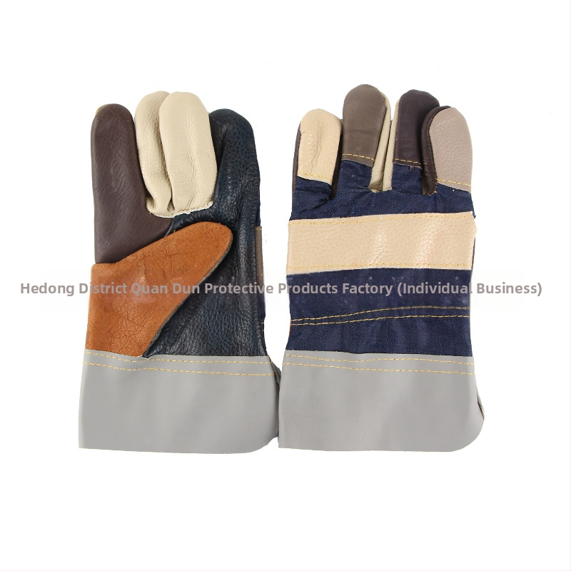 Rukavice na zváranie z umelej kože — určené na zváranie; funkcia: zváračské rukavice