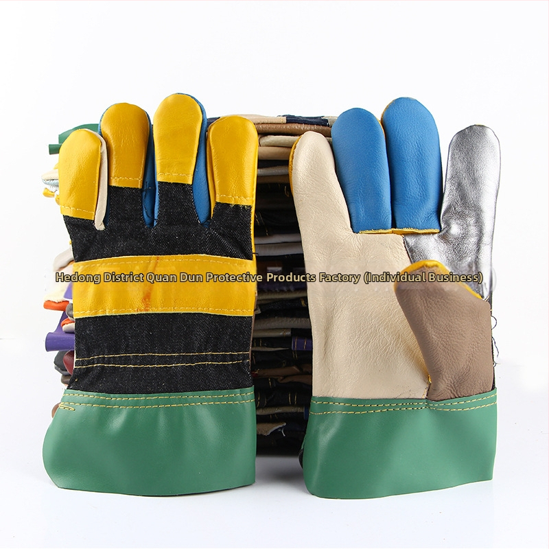 Rukavice na zváranie z umelej kože — určené na zváranie; funkcia: zváračské rukavice