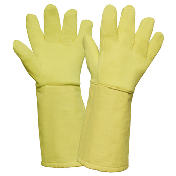 HTR magas hőmérsékletű kesztyűk – vágásálló és hőálló szálakból, 500°C, lángálló