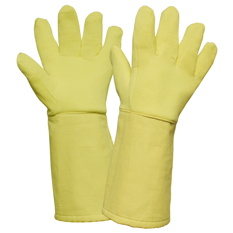 HTR magas hőmérsékletű kesztyűk – vágásálló és hőálló szálakból, 500°C, lángálló