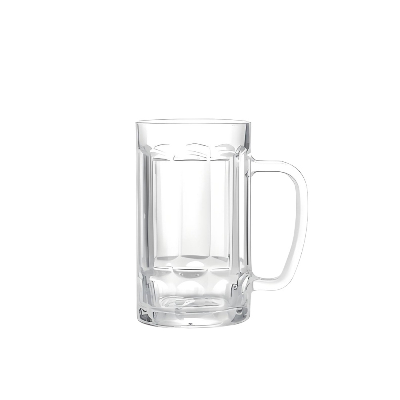 Jin Xipan cană de bere din sticlă, capacitate peste 1000 ml, două bucăți, cu logo imprimat