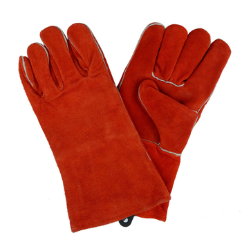 10-2101 modellű tehénbőr hegesztőkesztyűk, hőálló, kézvédelem hegesztés közben