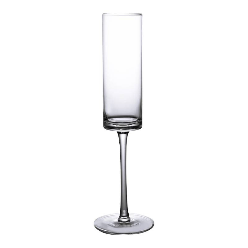 Šampanjaska čaša, 101-200 ml, staklo, nordijski stil, moguć tisak logotipa
