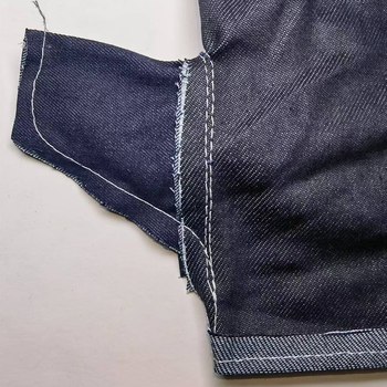 Mănuși de sudură din denim cu patru degete, strat simplu, pentru șantier (Material: Denim; Funcție: Mănuși pentru sudare; Cod produs: 001)