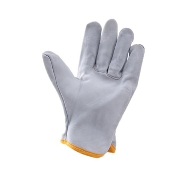 Γάντια συγκόλλησης, κοντά, πέντε δάχτυλα, διπλού στρώματος βοδινό δέρμα, θερμομονωτικά, προστασία στην εργασία