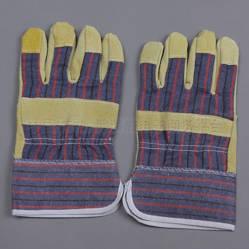 Γάντια συγκόλλησης από pigskin, μοντέλο JXLB-7.5, μήκος 240 mm, JINXIN SAFETY