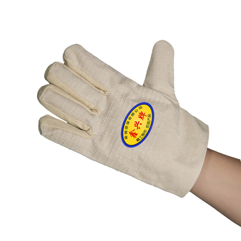 Mănuși din pânză, dublu căptușite, model Armor 24 Line, mănuși de protecție pentru sudură, industrie, lungime aproximativ 25 cm