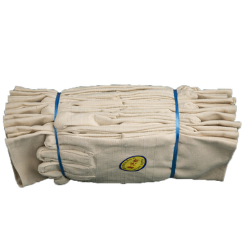 Mănuși din pânză, dublu căptușite, model Armor 24 Line, mănuși de protecție pentru sudură, industrie, lungime aproximativ 25 cm