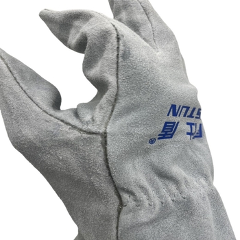 Weishidun G-2067 Κοντές δερμάτινες μηχανικές γάντες συγκόλλησης, αντικοπή, υλικό: δέρμα split βοείου, προστασία στην εργασία