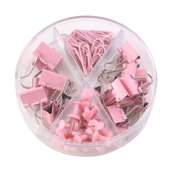 Li Le μεταλλικά κλιπ γραφείου: σετ κλιπ με μακριά ουρά και dovetail σχεδίαση, συσκευασμένος σε κουτί